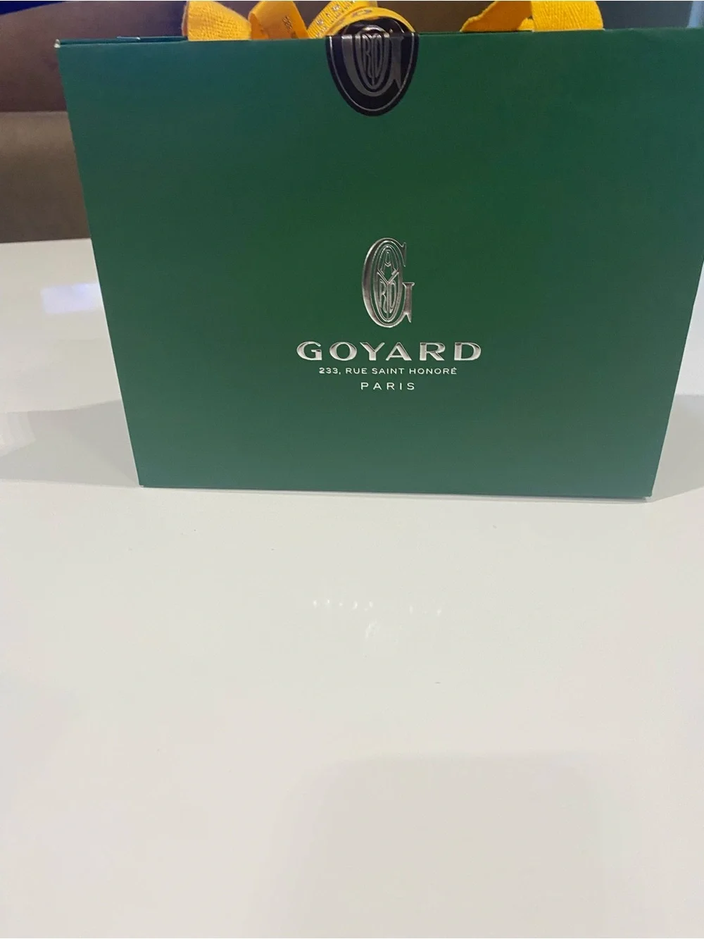 Goyard branded shopping